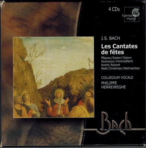 Philippe Herreweghe Bach Cantatas Other Vocal Works Discography