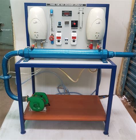 Finned Tube Heat Exchanger Apparatus, Air, for Educational Laboratory