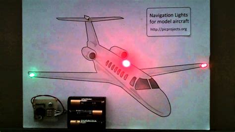 Nav Lights On Aircraft