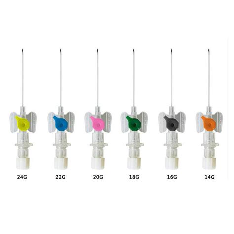 Plastic Iv Cannula G G G G G Size And Color Safety