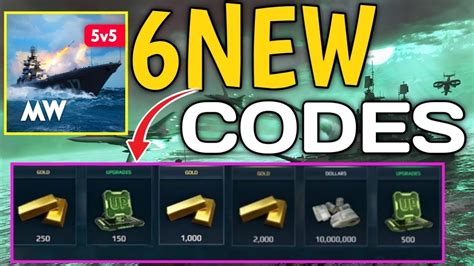 April Modern Warships Promo Codes Kode Kapal Perang Modern