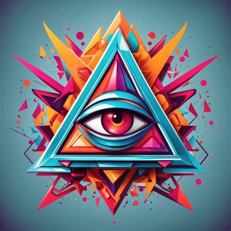 Premium Ai Image A Illuminati Symbol