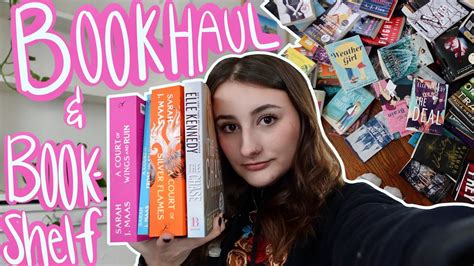 Huge Book Haul Bookshelf Reorganization Youtube