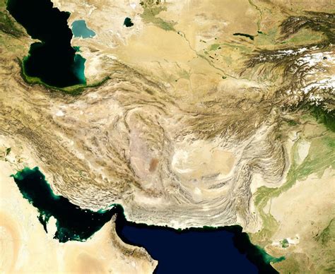World Physical Satellite Image Map - Pacific Ocean Centered | World ...