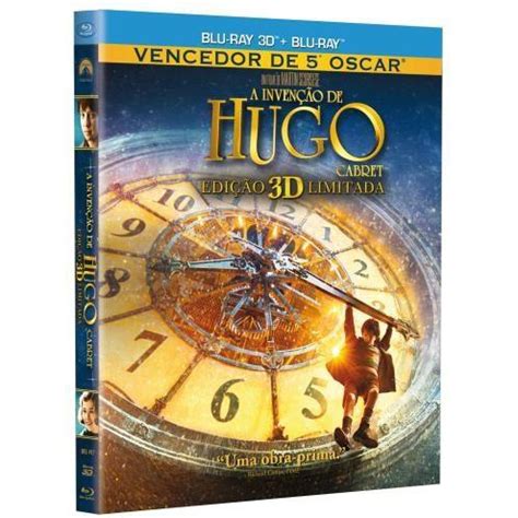 A Invencao De Hugo Cabret Blu Ray D Blu Ray Lacrado Luva