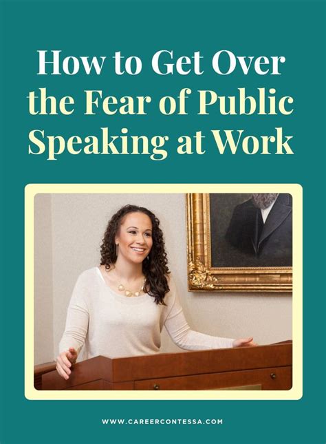Overcome Fear of Public Speaking at Work