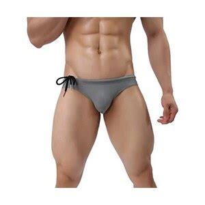 KJHSDNN Uomo Costume Da Bagno Sexy Bikini Slip Maschi Mutandine Per Nuoto Uomini Pantaloncini Da