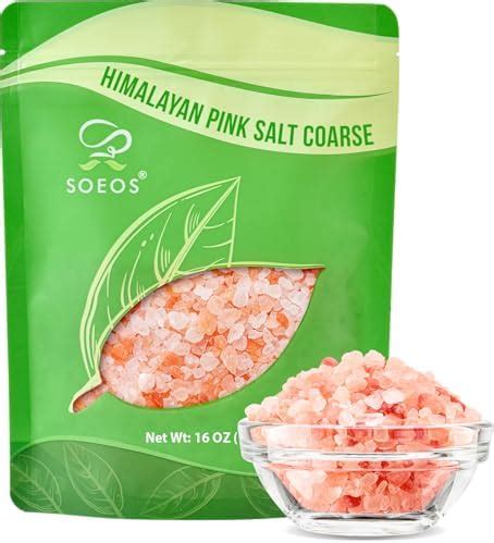 Amazon Soeos Himalayan Pink Salt Coarse Grain Oz Pound