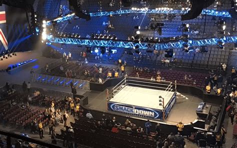 First Look At Wwe Stage For Raw And Smackdown In Manchester