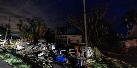 Hurrikan Milton Florida Nach Dem Monstersturm