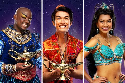 Cast portraits for Disney’s Aladdin UK and Ireland tour released