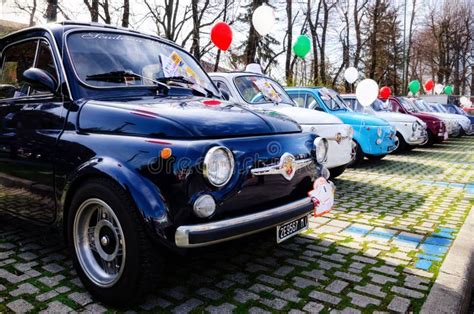 Fiat 500 Abarth Classic Car In Turin Editorial Photo Image Of