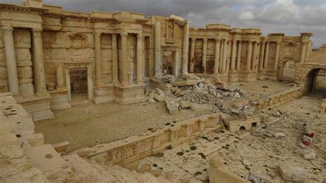 Chi Update Palmyra New Photographs Detail Damage To The Unesco