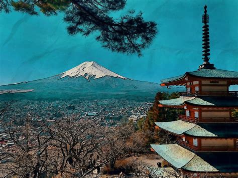 Honshu Japan Where Past And Future Meet