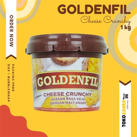 Goldenfil Cheese Crunchy 1kg Lazada Indonesia