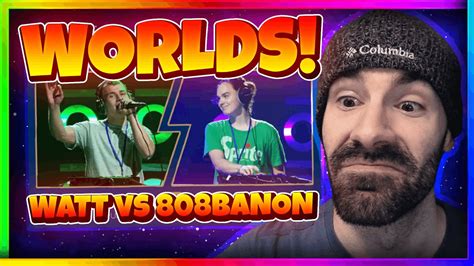 Reacting To Loopstation World Championship Watt Vs 808Banon