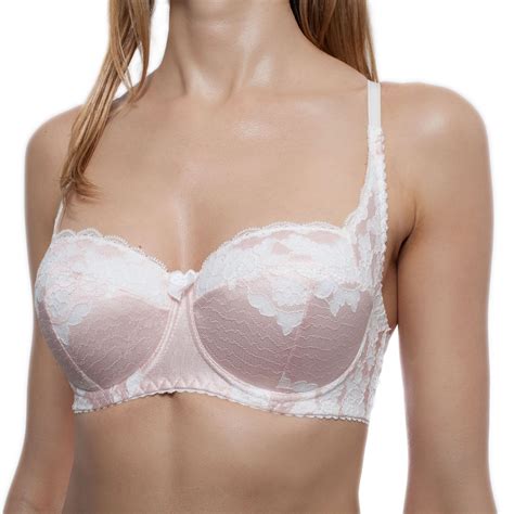 Bra By Fv Balconette Demi Lightly Padded Underwire Lace Balcony Half Cup Sexy Ebay