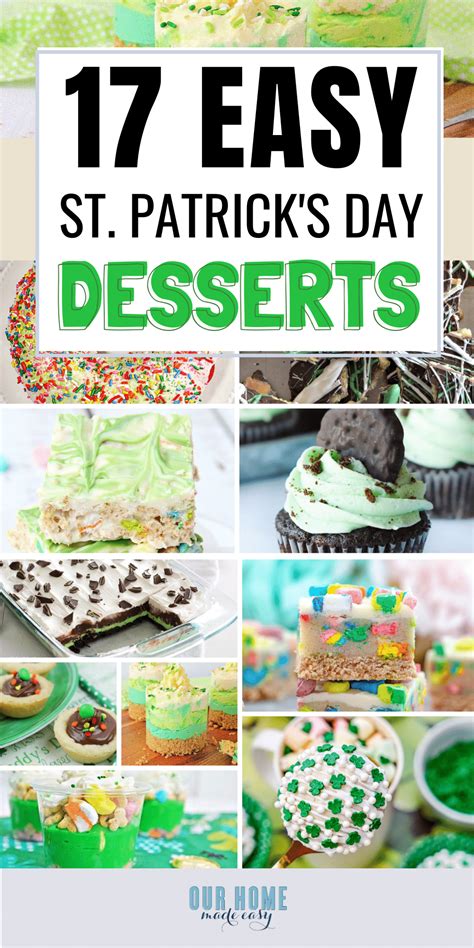 St Patricks Day Deserts St Patricks Desserts St Patricks Day Cupcake St Patricks Day Food St