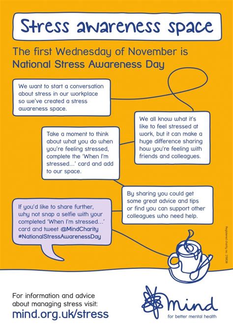 National Stress Awareness Day 2025 Uk Dorthy Marion