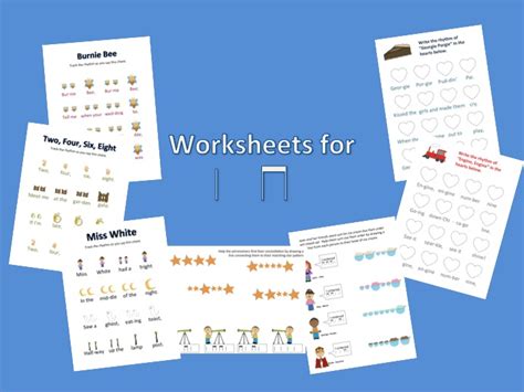 A Collection of Ta & Ti-Ti Songs, PDF's and Worksheets - Music a la Abbott - Amy Abbott - Kodály ...