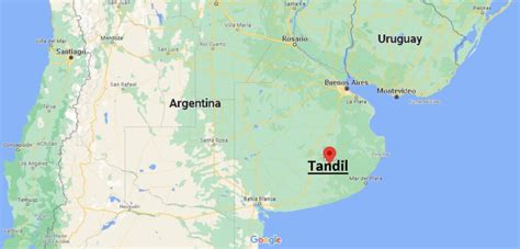 Dónde está Tandil Mapa Tandil Dónde está la ciudad