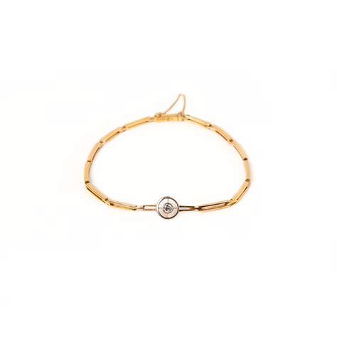 Bilder F R Armband K Guld Med Ldre Briljantslipad Diamant