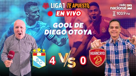 4 0 SPORTING CRISTAL VS SPORT HUANCAYO EN VIVO GOLES LIGA 1 PERU