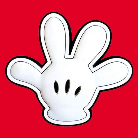 Ideas De Guantes De Mickey Mouse Guante De Mickey Guantes De