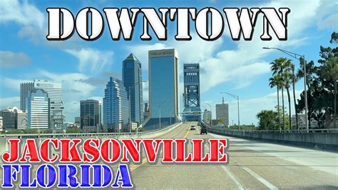 Jacksonville Florida 4k Downtown Drive 2024 Youtube