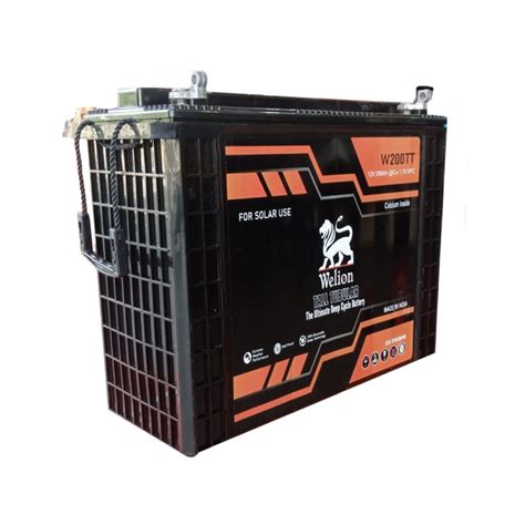 Welion Tubular Battery 12V 230AH Deep Cycle Eco Volt Solar