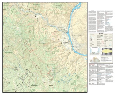 wenatchee washington trail map map  adventure maps  avenza