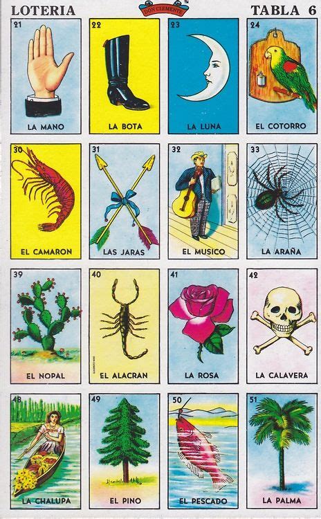 La Loteria Mexicana Cards