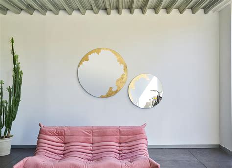 Ornato Round L Mirrors From Deknudt Mirrors Architonic
