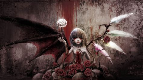 Dark Scary Anime Wallpaper Hd Wallpaper Dark Scary Anime Black Creepy ...