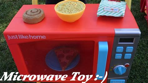 Cooking Kitchen Toys For Girls Mayas Microwave Oven Toy Unboxing