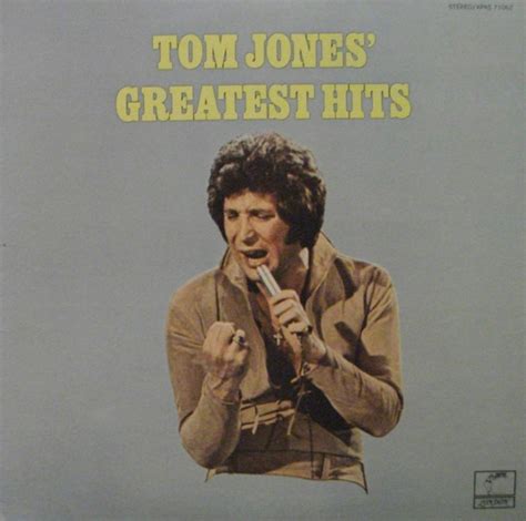 Tom Jones Tom Jones Greatest Hits Vinyl Lp Compilation