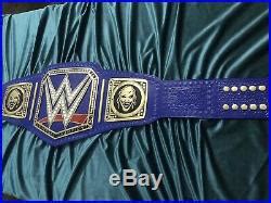 NEW WWE Blue Universal Championship Belt Adult Size Wrestling Replica