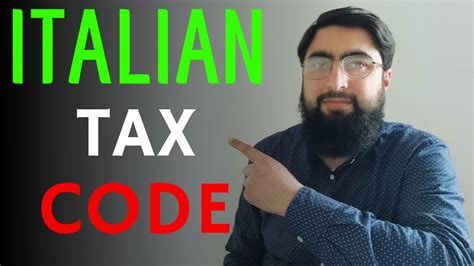 How To Get Codice Fiscale Italian Tax Code Online English Youtube