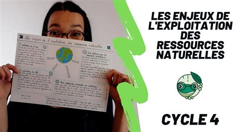 Les enjeux de l exploitation des ressources naturelles 5ème Madame