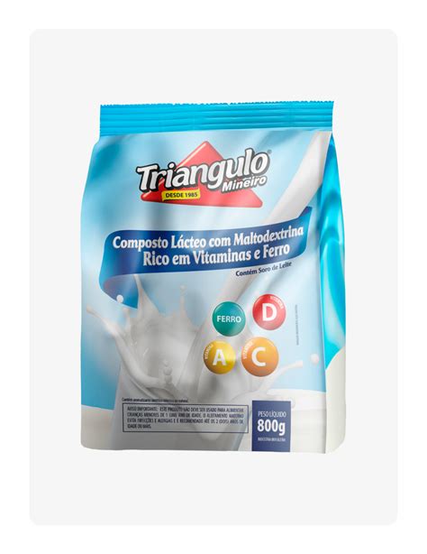 Composto lácteo 800g Alimentos Triangulo