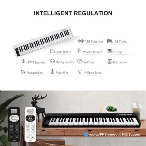 Snapklik Cossain Folding Piano Key Keyboard