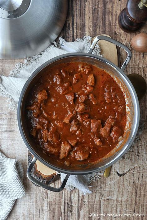 Schweinegulasch Schnell Einfach Rezept Schweine Gulasch