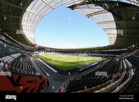 General View Inside The Mkm Stadium Stock Photo Alamy