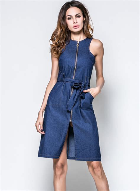 51 Sleeveless Denim Dress Looks And Inspirations Polyvore Discover And Shop Trends In Fashion