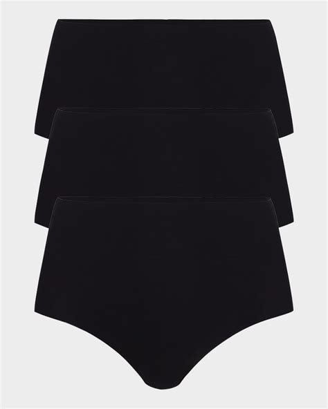 Commando Classic High Rise Microfiber Bikini Briefs Pack Of Neiman Marcus