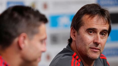 Spain manager Lopetegui sacked a day before World Cup 2018 | Football ...