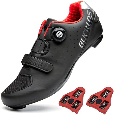 Bucklos Cycling Shoes With Cleats Road Bike Shoes Compatible With