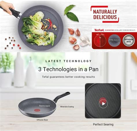 Tefal Natura Wokpan With Lid Cm Non Stick Cookware B