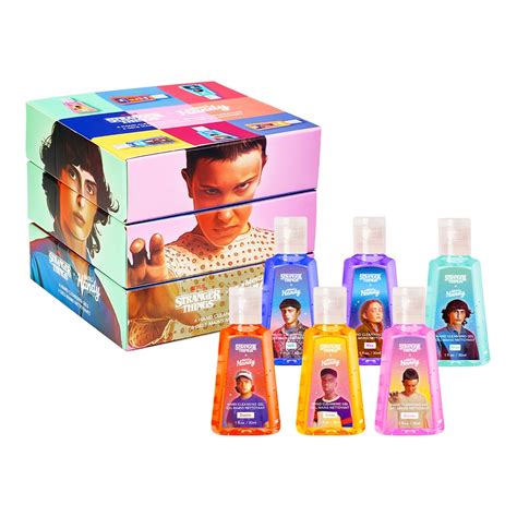 Stranger Things Kit Cube Coffret Gels Mains Nettoyant De MERCI HANDY