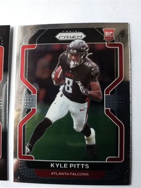 Kyle Pitts Panini Prizm Black Silver Lot Atlanta Falcons